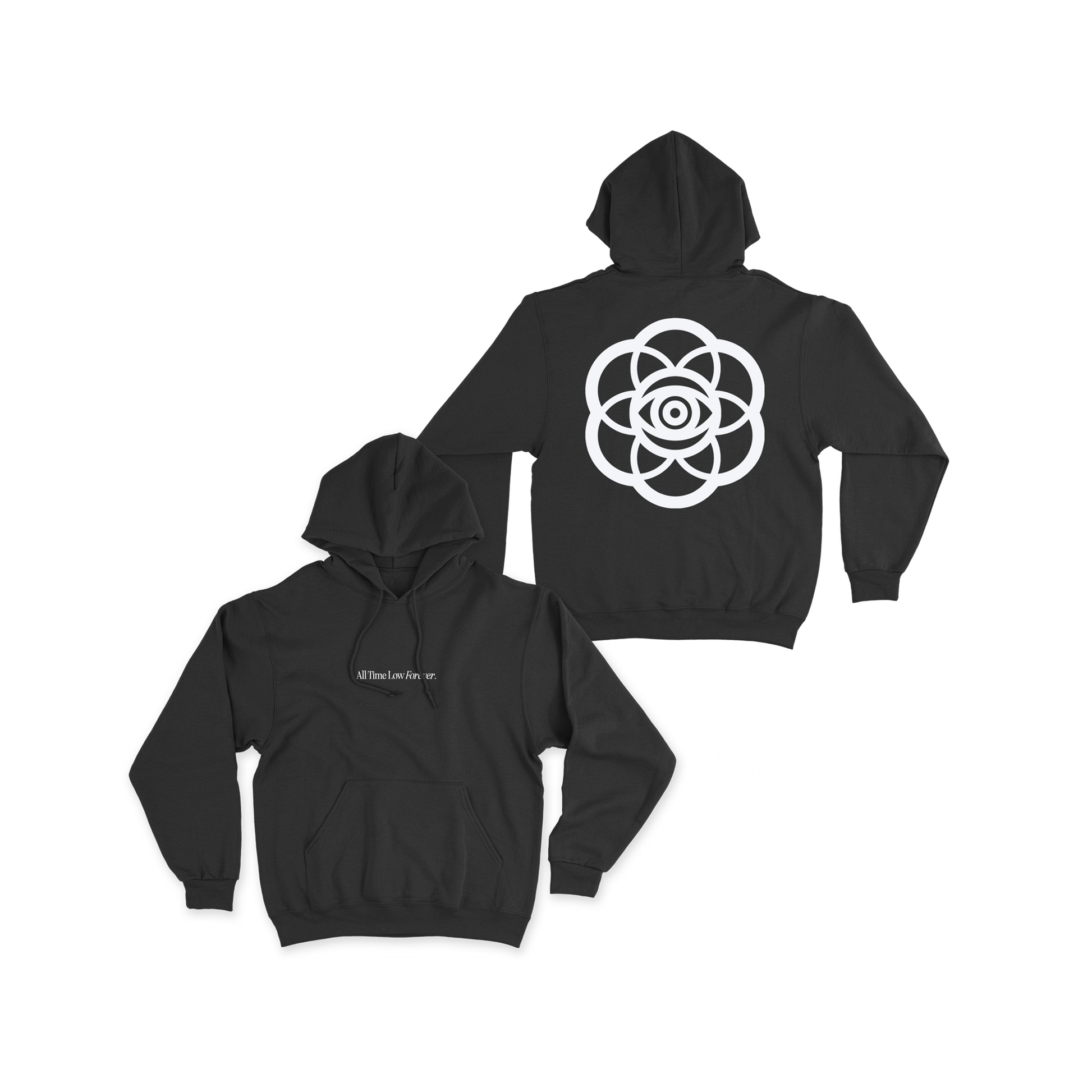 Flower Black Hoodie – All Time Low Forever